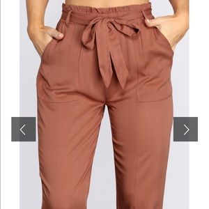 Paper bag pants